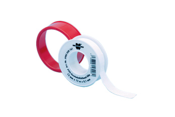 Gewindedichtsband PTFE 12 mm,  Stärke 0,1 mm, Länge 12 m