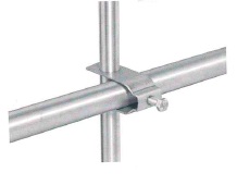 Rohrhalter VA, zur Verbindung von ½" Wasserohr zu Stahlrohr von ¾" - 1"