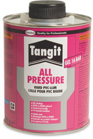 Kleber PVC "Tangit" 960 g Dose mit Pinsel, Typ All Pressure