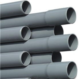 Druckrohr PVC 50 x 2,4 mm, Länge 5 m, 10 bar